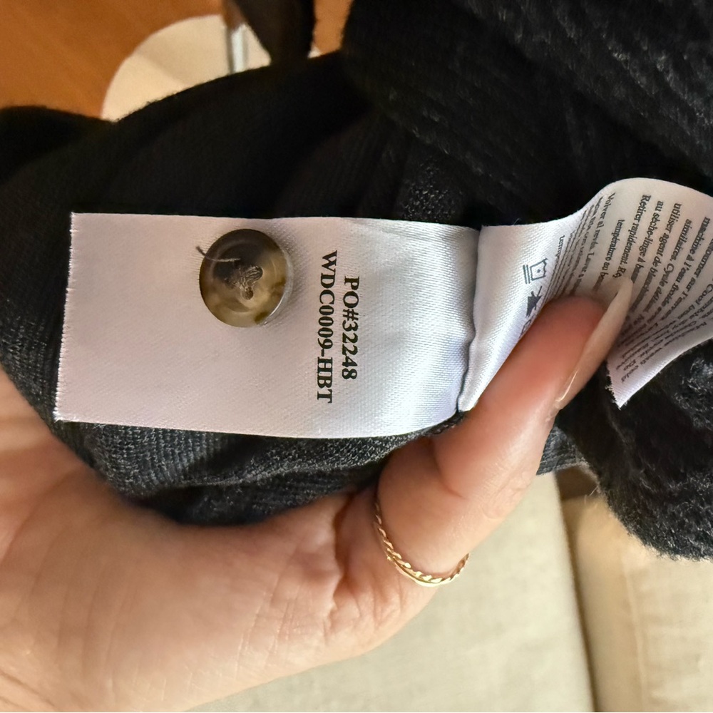 Women’s Faherty Legend Sweater Knit Flannel Shirt Dress Medium - Picture 8 of 9